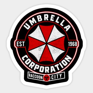 Umbrella corporation logo Sticker